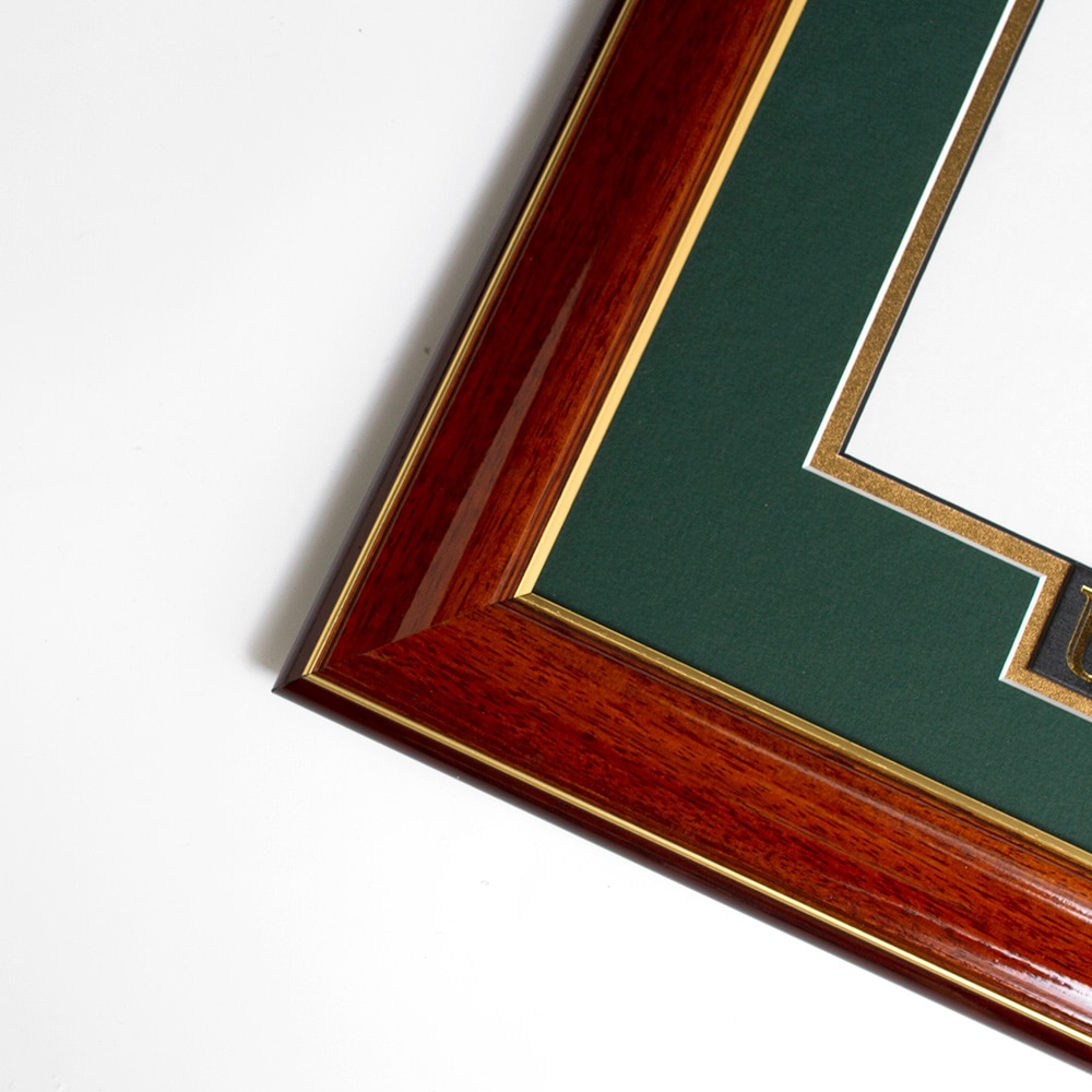 Elite, Law, Diploma Frame, Name Plate, Pecan